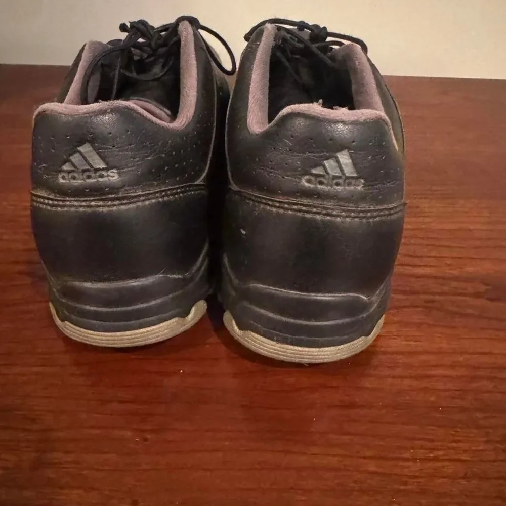 Adidas Men's Black and Grey Trainers